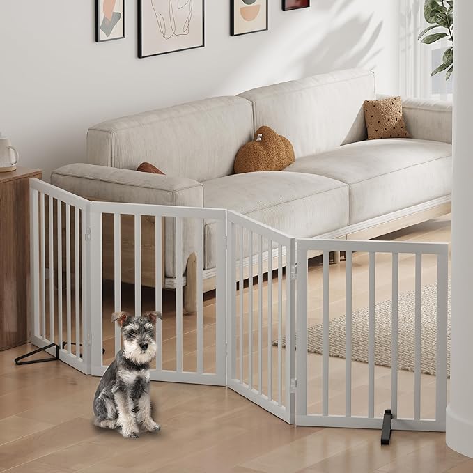 Freestanding Foldable Dog Gate - Image 5