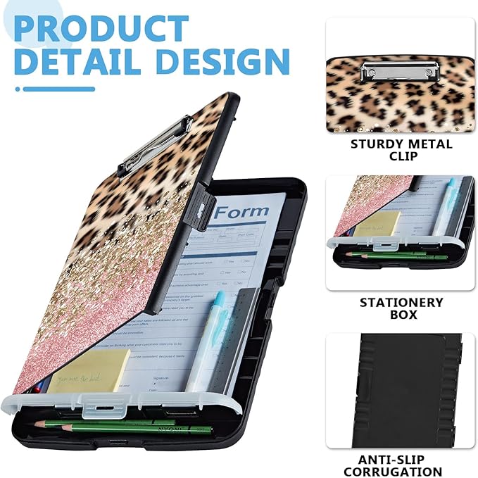 Pattern Design Clipboard with Storage - Image 2
