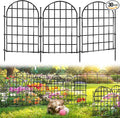 32.5 ft x 22 in Garden Fence, 30 Panels Arched No Dig Fence, Decorative Animal by AVELOTUUG