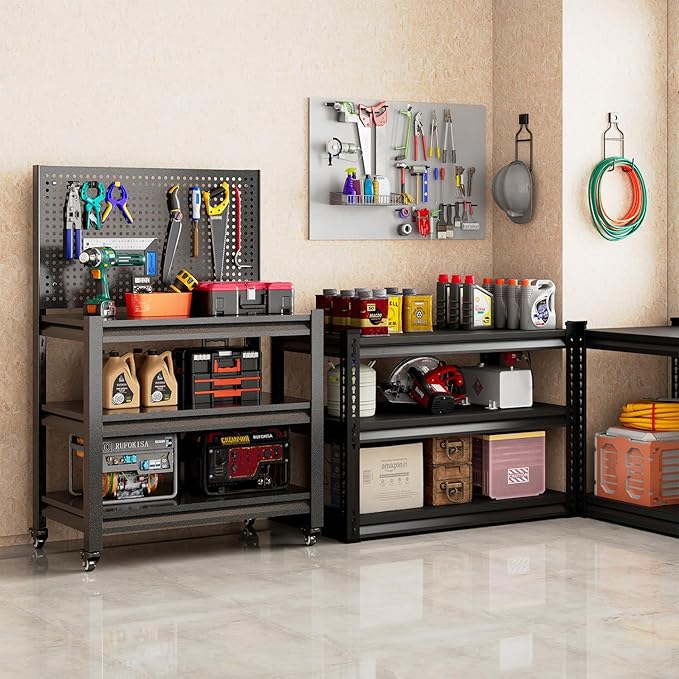 Metal Garage Shelving Unit - Image 2