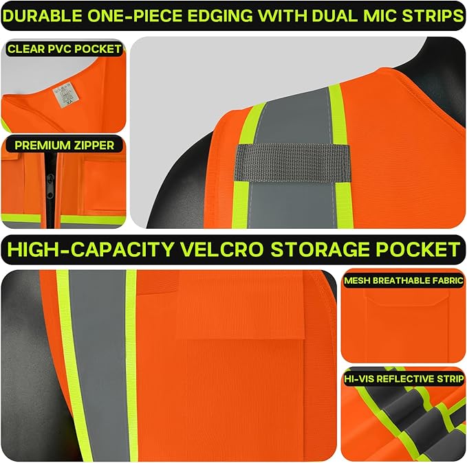 Safety Vest Customize Logo - Image 2