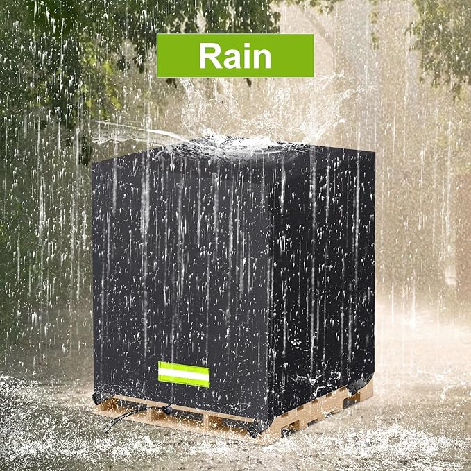 Pallet Cover Tarp Waterproof, Pallets Covers Heavy Duty Waterproof bulk Pallet - Image 3