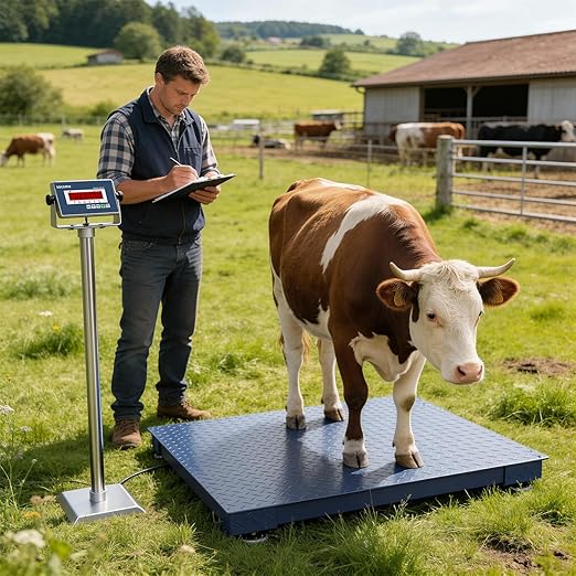 48"x48" Industrial Floor Scale, Accurate Pallet Scale - Image 8
