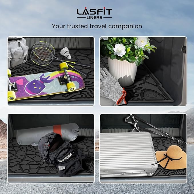 LASFIT Cargo Liner for Ford Bronco 4-Door 2025 2024 2023 2022 2021 All Weather - Image 4
