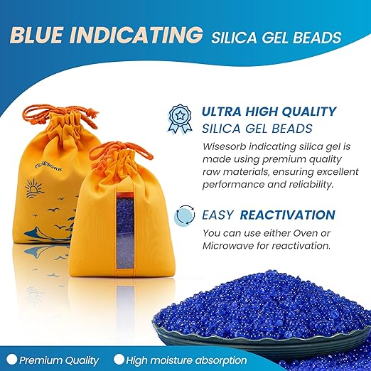 2 Sets 1000g Rechargeable Silica Gel Beads - Image 2