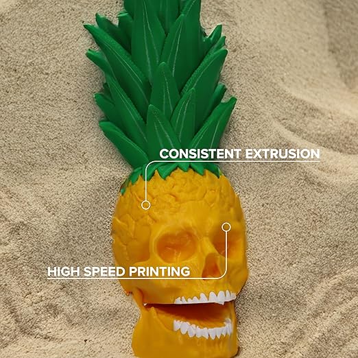 Polymaker PETG Yellow 3D Printer Filament 1.75mm 1kg, High Speed PETG up to - Image 3