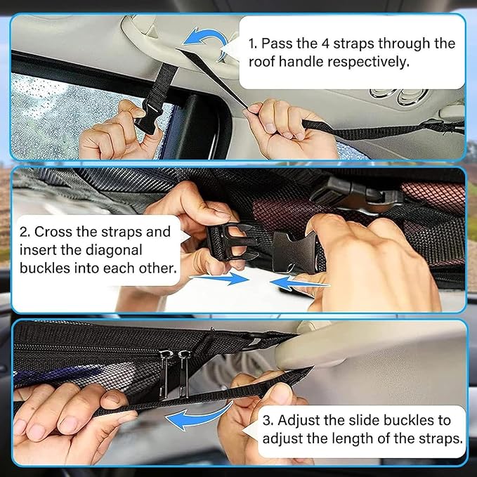 Car Ceiling Cargo Net - Image 6