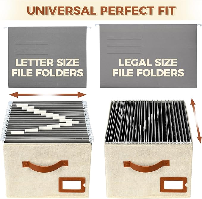 Storage Standard 2-Pack File Organizer Box - Image 5