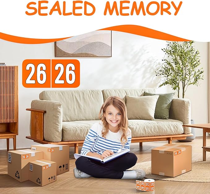 500 Pcs 2026 Year Stickers, Waterproof File Folder Labels, Self-Adhesive - Image 6