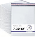 White 7.25x12 Inch Poly Bubble Mailers #1 | Self Seal Padded Envelopes | Air by BAYLUE