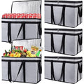 Bodaon 5-Pack Insulated Food Delivery Bag by Bodaon