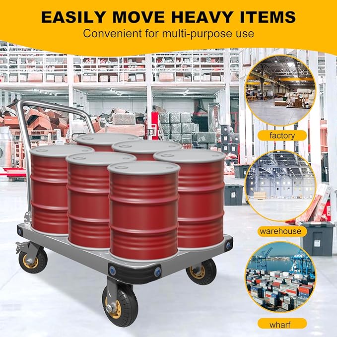 Folding Platform cart Dolly cart Push Cart Dolly Moving Platform - Image 5