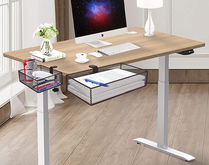 Clip-on desk organizer, stationery organizers, can be clipped around the table - Image 4