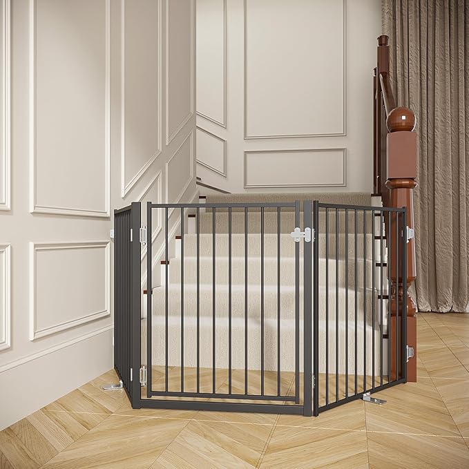 No Pawblems Free Standing Dog Gate by NoPawblems