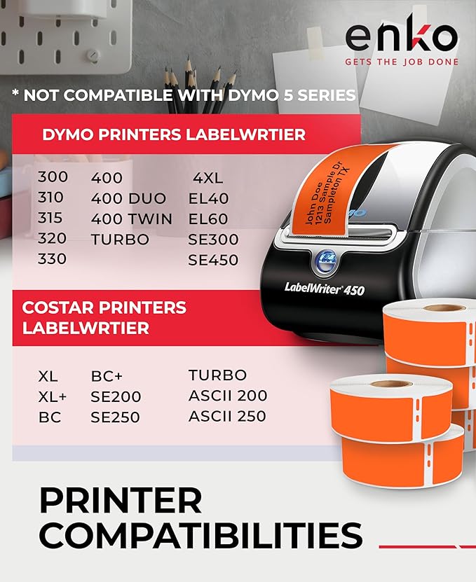 enKo Address, Shipping & Barcode Labels 30252 - Image 4