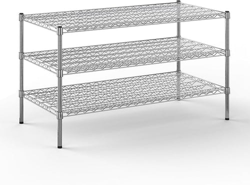 24" Deep x 48" Wide x 27" Height Wire Shelving Kit | 3-Tier | NSF Commercial by Regal+Altair