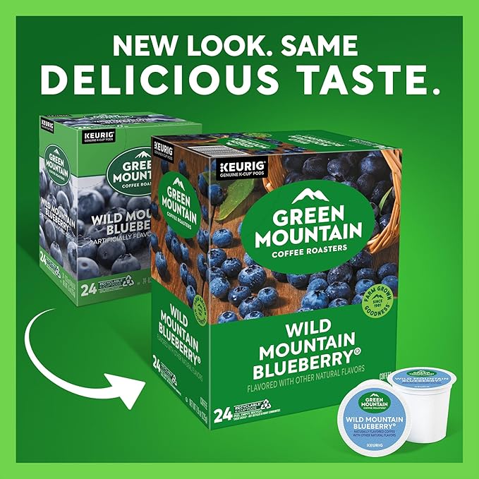 Green Mountain Coffee Roasters Wild Mountain Blueberry Keurig Single-Serve - Image 2