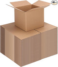 CRUGLA 40 Packs 7x7x6 Shipping Boxes Corrugated Cardboard Boxes Shipping Box by CRUGLA