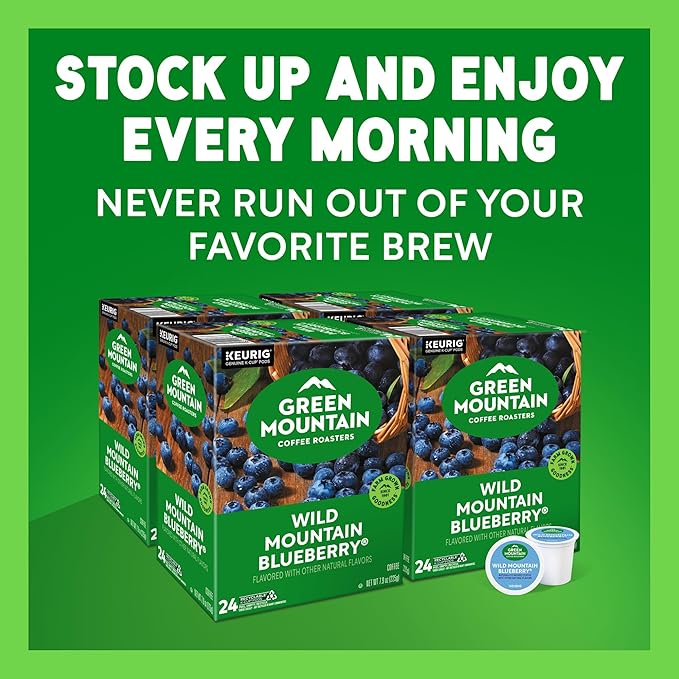 Green Mountain Coffee Roasters Wild Mountain Blueberry Keurig Single-Serve - Image 15