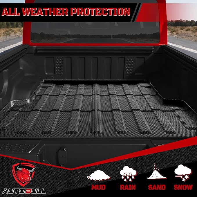 Truck Bed Mat Bed Liner Fit for Ram 1500/1500 RHO 2019-2026 & RAM 1500 Classic - Image 6