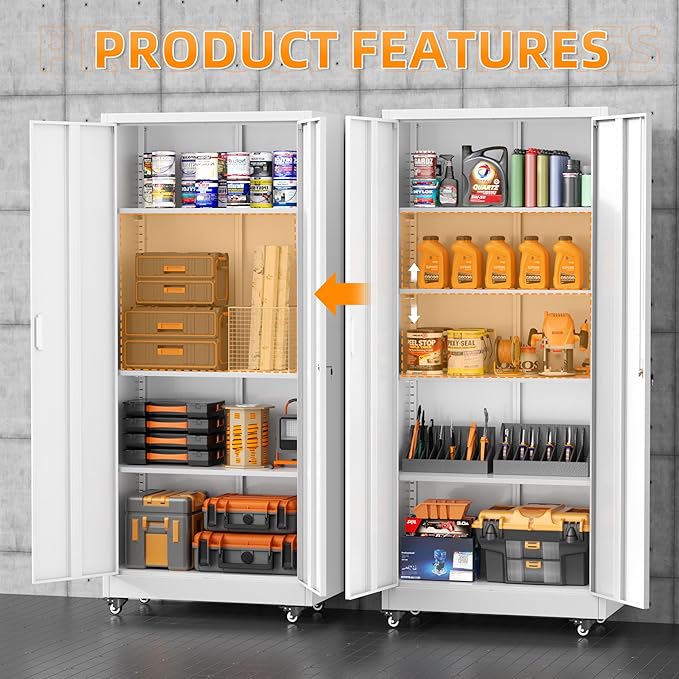 Superday Garage Storage Cabinet - Image 4