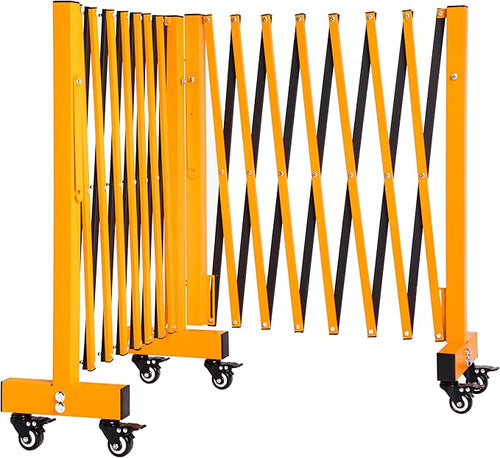 16.5FT Expandable Barricade Gate, Expandable Metal Barricade Gate Alloy Fence by LTSEAME