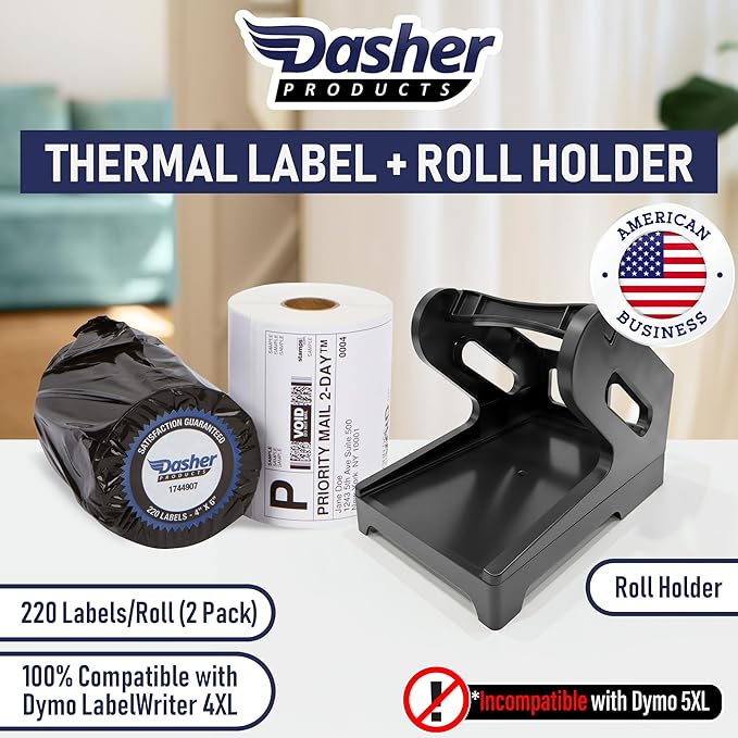 Dasher Products 4x6 Thermal Shipping Labels - Image 2