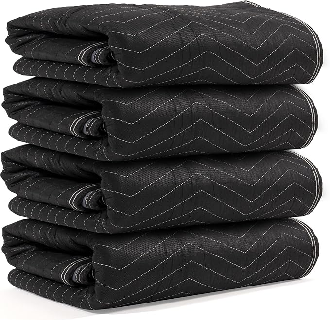 US Cargo Control 95 lb/Dozen, Machine Washable 80"x72" Large Heavy Duty Moving by USCargoControl