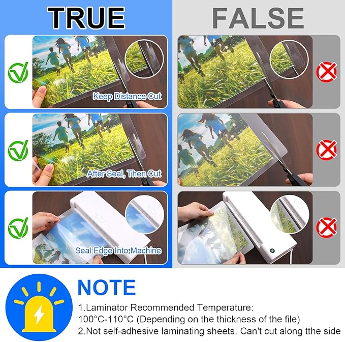 600 Pack Laminating Sheets, 3 Mil, 9 x 11.5 Inches Thermal Laminating Pouches - Image 5