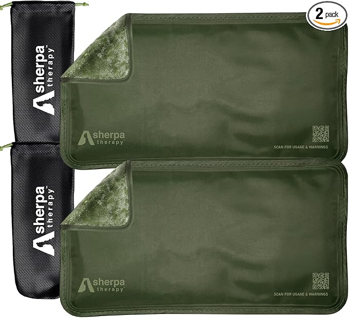 Small Flexible Gel Ice Packs for Injuries Reusable by SherpaTherapy