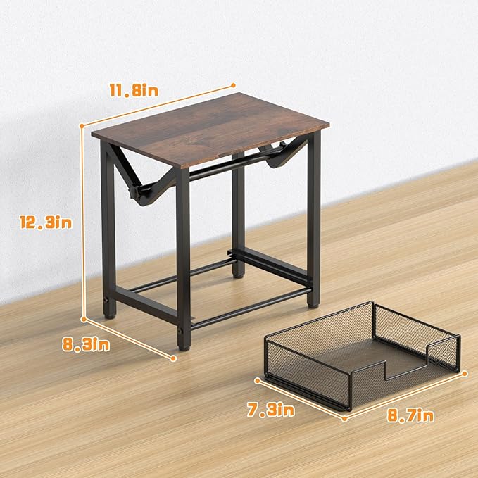 Label Holder for Rolls and Fan-Fold Labels, Thermal Sticker Holder for Desktop - Image 5