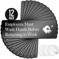 ASSURED SIGNS Employees Must Wash Hands Sign by AssuredSigns
