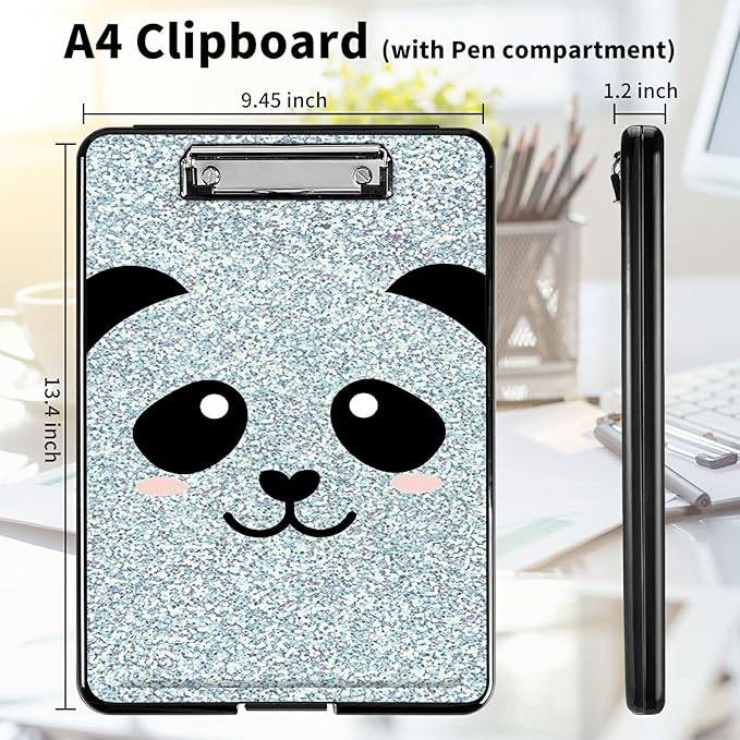 A4 Clipboards, Heavy Duty Waterproof Nursing Plastic Folder Clipboard - Image 2