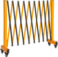 11.5FT Expandable Barricade Gate, Expandable Metal Barricade Gate Alloy Fence by LTSEAME