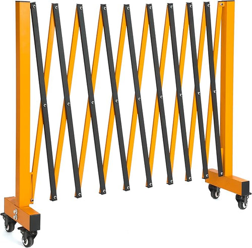 11.5FT Expandable Barricade Gate, Expandable Metal Barricade Gate Alloy Fence by LTSEAME