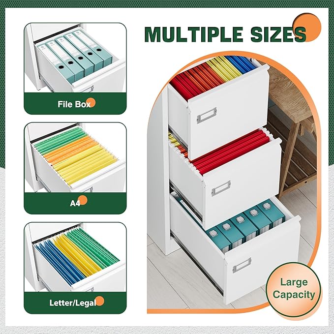 Letaya 4 Drawer File Cabinet - Image 6