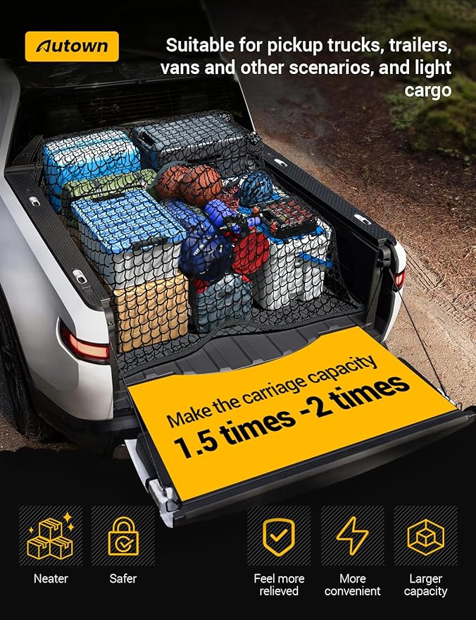 Cargo Net for Pickup Truck Bed - Image 2