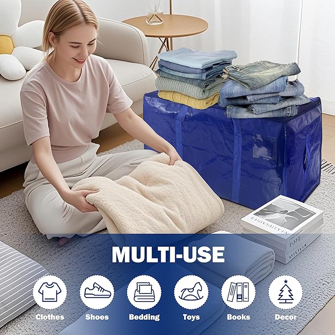 4 Pack Extra Heavy Duty Large Moving Bags - Image 5