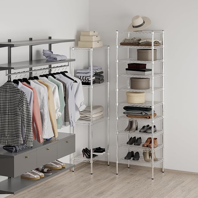 18" Deep x 24" Wide x 86" Height Wire Shelving Kit | 10-Tier | NSF Commercial - Image 4