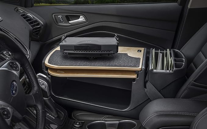 AutoExec GripMaster Car Desk for Your Vehicle Workstation and Mobile Office - Image 2