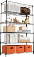 6 Tiers Shelf 2100 lbs Steel Storage Shelving Utility Shelving Unit Steel by MEIGAOPLASTICANDMETALHKCOLIMITED