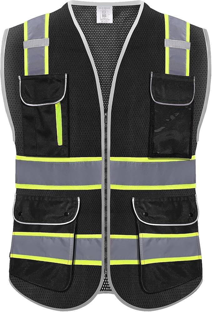 High Visibility Safety Vest by RhinoHit