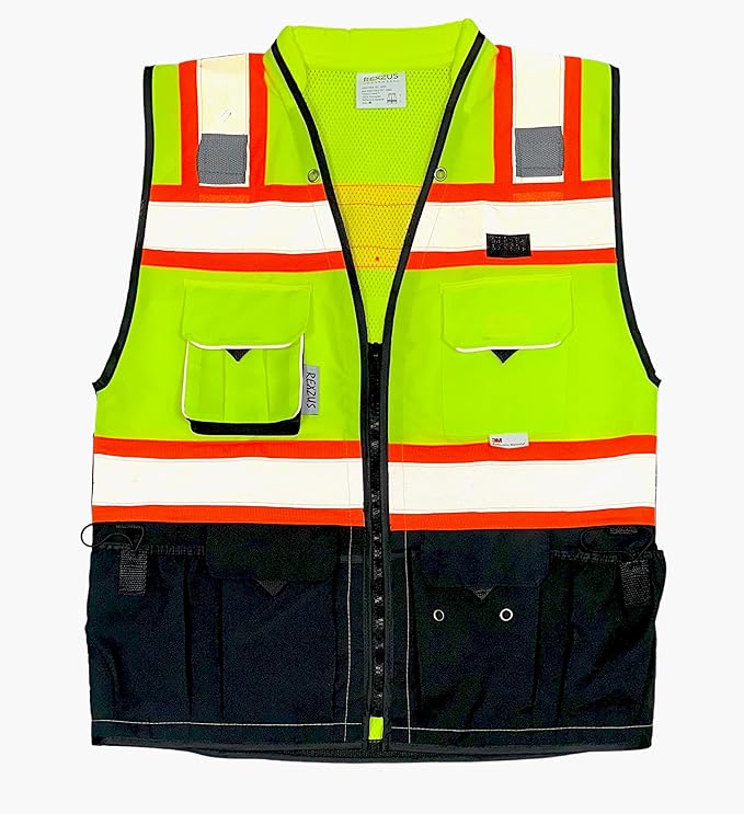 C Vest for Mens Safety Vest by REXZUS