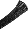 CrocSee 10ft - 3/4 inch Braided Cable Management Sleeve Cord Protector - by CrocSee