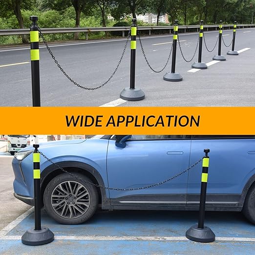 6 Pack 40 Inch Traffic Delineator Posts - Image 7