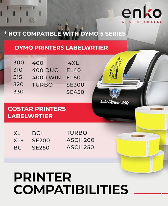 enKo Address, Shipping & Barcode Labels 30252 - Image 4