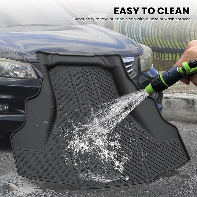 LASFIT Cargo Mat for Honda Accord 2008 2009 2010 2011 2012, All Weather TPE - Image 7