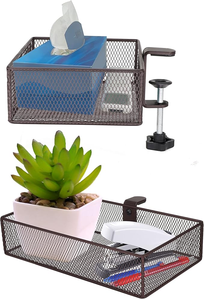 Clip-on Drawer organizers, desk organizer, can be clipped around the table to by Aurynns