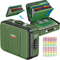 Fireproof Document Box, Hard Case Fireproof Document Organizer by Honlunu