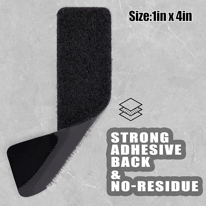 40Sets-1x4 inch Hook&Loop Strips - Image 3